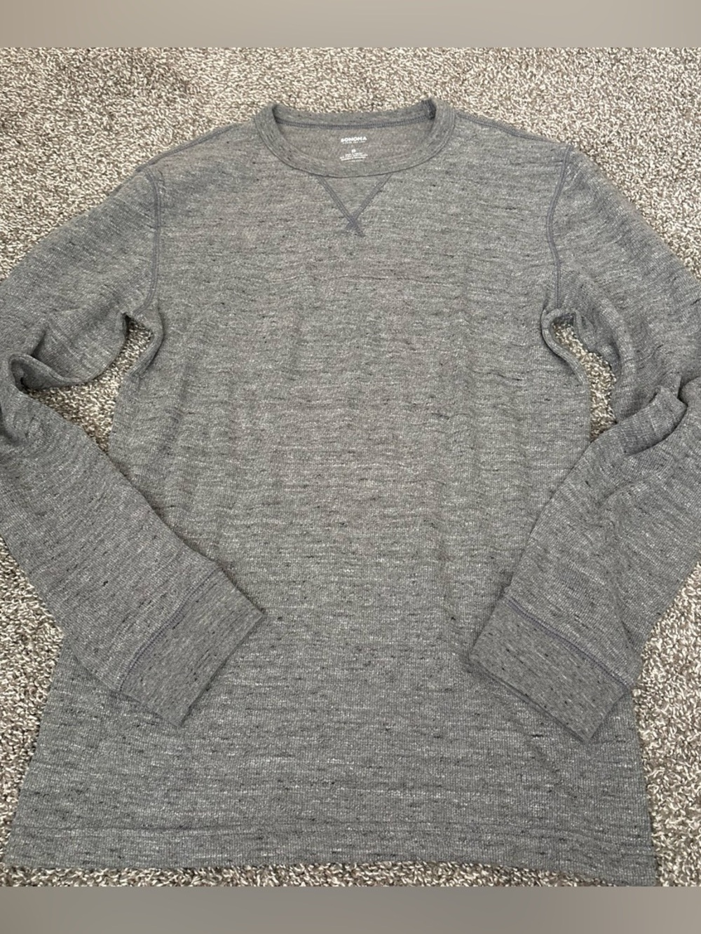 Woman’s Gray Crewneck Sweater